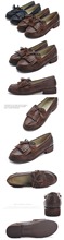Hot Sale 2014 Autumn Newly Loafer Flat Shoes Bowknot Tassels sapatilhas femininos 2014 women loafers A327