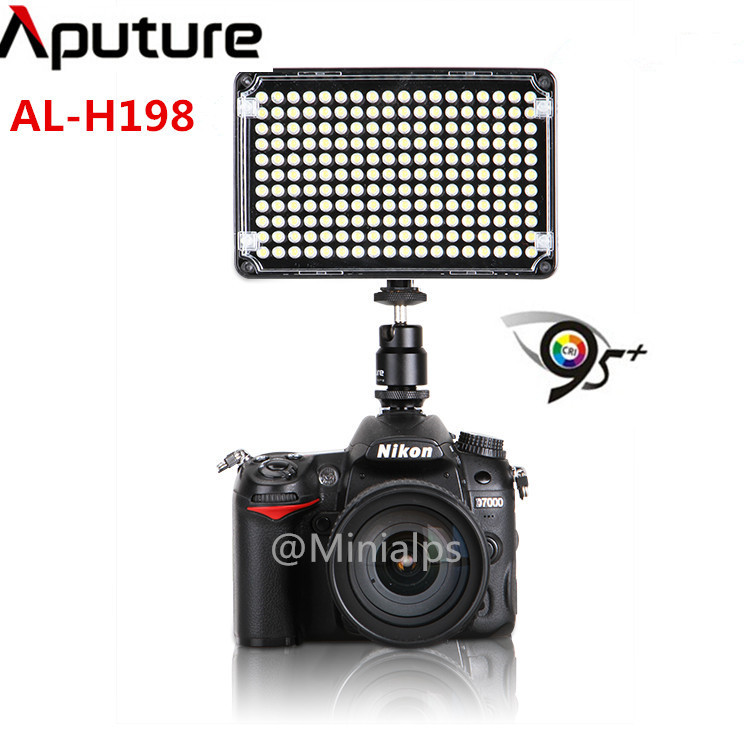 Aputure Amaran AL H198 CRI 95 New LED Camera Video Light photo for Canon Nikon Olympus
