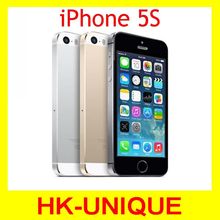 5S Original Apple iPhone 5S 16GB/32GB storage GPS WIFI Dure Core 4.0 inch Screen mobile Phone free shipping
