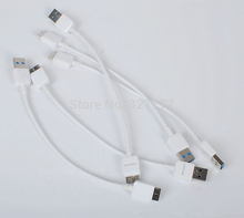 20CM Short Cable for Samsung Galaxy Note3 Sync Charger Cable Cord note 3 N9000 N9005 White Micro USB 3.0,Free Shipping