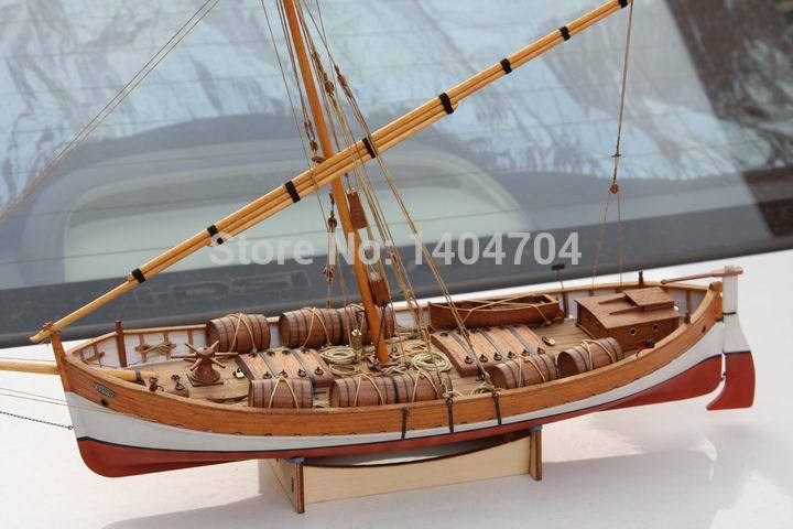 Laser-cut Wooden sailboat model accessories The Ancient Mediterranean 