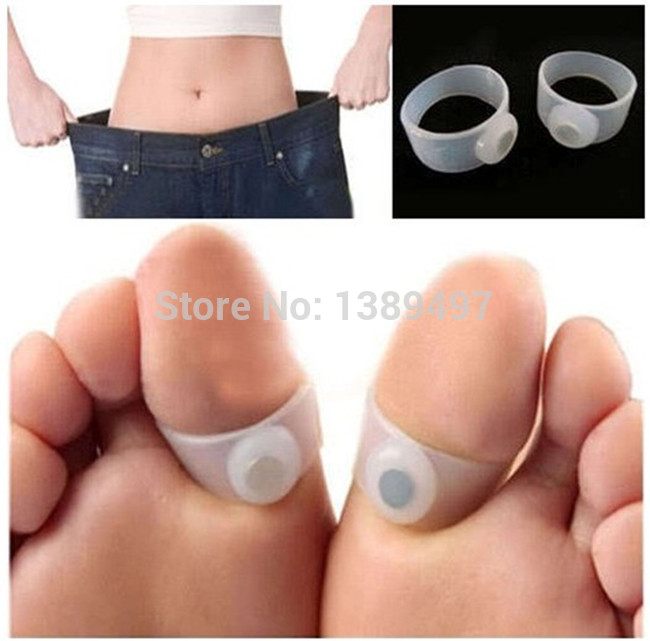 Free Shipping magic weight loss Slimming Massage Relaxation toes rings strong legs Slimming health effect