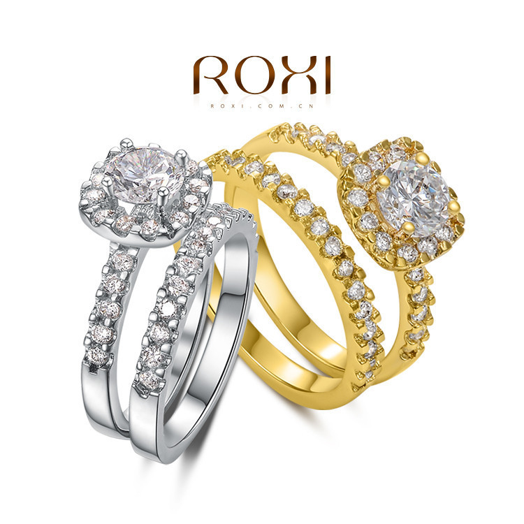 Buy Wholesale!ROXI 2 PCS Wedding Rings Platinum ...