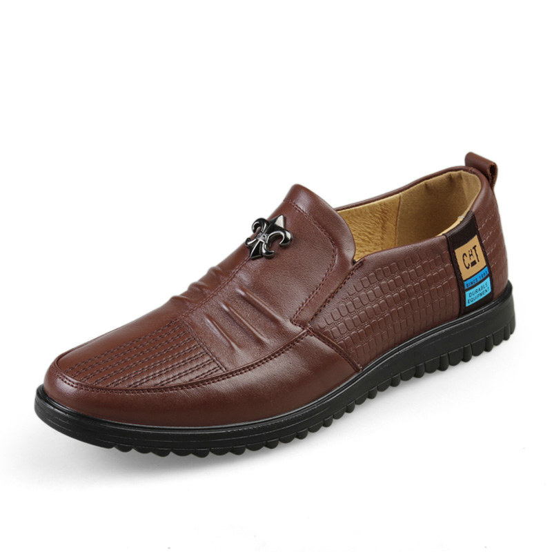 Brand Designer Mens Leather Shoes Cheap Loafers For Men Business Men ...