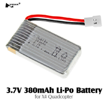 Original Battery Hubsan 3 7V 380mAh Li po Battery for Hubsan X4 H107D H107C Spare Parts