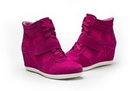 Isabel Marant Genuine Leather Size34~40 New Corium Boots Height Increasing women Sneakers Casual shoes Autumn winter new style