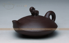 Elephant Teapot Yixing purple clay ZISHA Teapot Handmade ceramic Drinkware200 ml Chinese kungfu tea sets