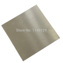 Geeetech Newest 3D printer Reprap MK2 hot bed aluminum heating plate size 220 220 3mm Free