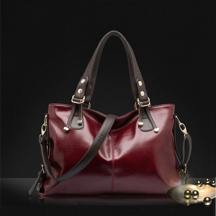 Hot 2015 new women handbag genuine leather bag bolsas fashion shoulder bags women leather handbag trendy