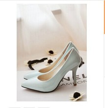Your stars with models from Korea nightclubs new candy colored high heels shoes with thin pointed