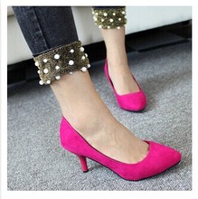 New England tide shoes foreign trade shoes with pointed heels shallow mouth thin child