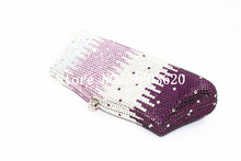 Lady Banquet Full Rhinestone Evening wedding Purse Handmade beautiful luxury Bridal Party Clutch bag for weddings