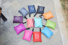 Sports travel holding backpack large capacity outdoor waterproof folding luggage ultra light finishing bag