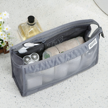 Literary youth men and women wash wash bag bag cosmetic bag waterproof outdoor travel toiletries bag