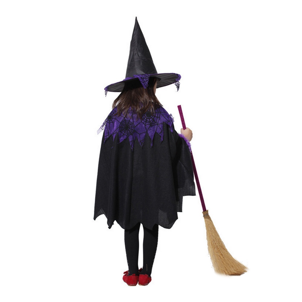 Костюм на Хэллоуин ведьмочки для девочки 10 лет
