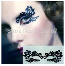 Min order 5 hot sale fashion paper cutting eye stickers eyeliner rayal luxury high quality