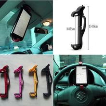 Stylish Car Steering Wheel Mount Cradle Holder Clip Bracket For Mobile Phone GPS