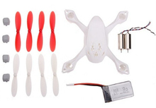 Hubsan X4 H107D Crash Pack H107D A07 Spare Parts with Body Shell Battery Propeller Motor for