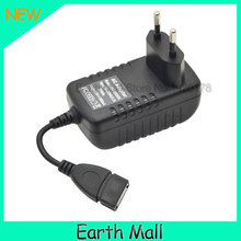 EU plug 5v 3000mA usb charger 3A mobile phone power adapter tablet pc usb wall charger Free shipping