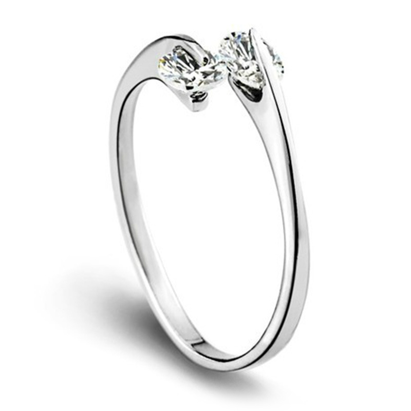 Fashion-Jewelry-925-Sterling-Silver-CZ-Diamond-Wedding-Party-Rings ...
