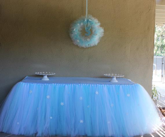 -Inspired-Tutu-Table-Skirt-Custom-Winter-Wonderland-Tulle-Tutu-Table ...