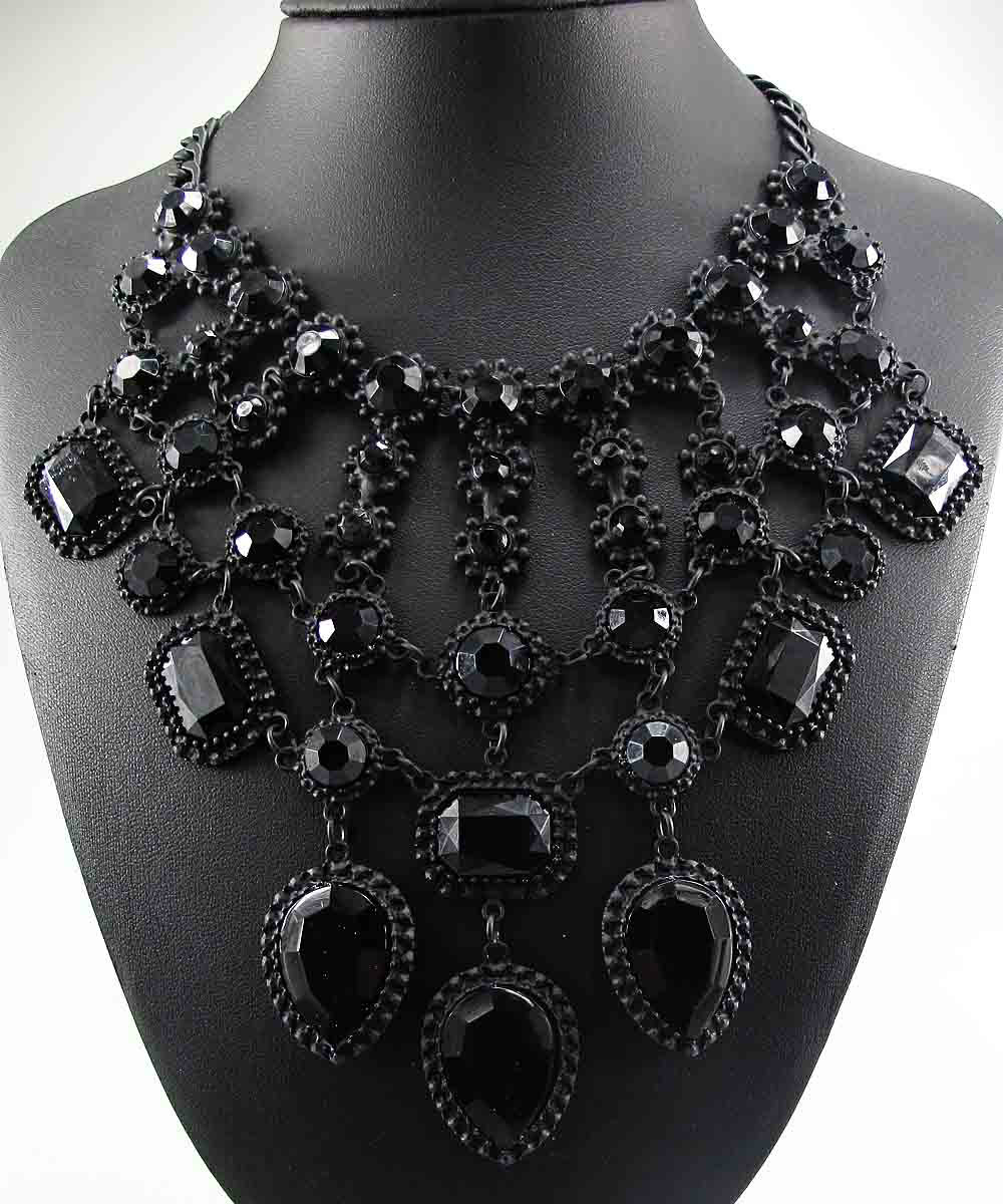 Newest Gorgeous Fashion Necklace Jewelry crystal ra Department Statement Women Choker Necklaces Pendants