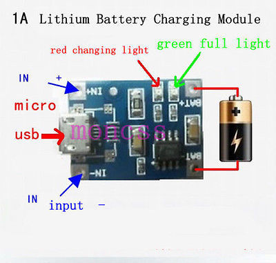 Купить 10шт микро usb литий аккумулятор 5v 1a зарядки плата зарядное ...