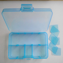 Wholesale 2015 Latest Hot Selling Plastic 10 Grids Pill Box Craft Organizer Beads Adjustable Jewelry Storage
