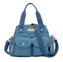 Ultra practical Drape Women s Casual Canvas Bag Multi function 2014 New Fashion Women Daily Handbag