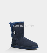 Women boots 2014 new winter boots Sheepskin warm and comfortable non slip snow boots flats fashion