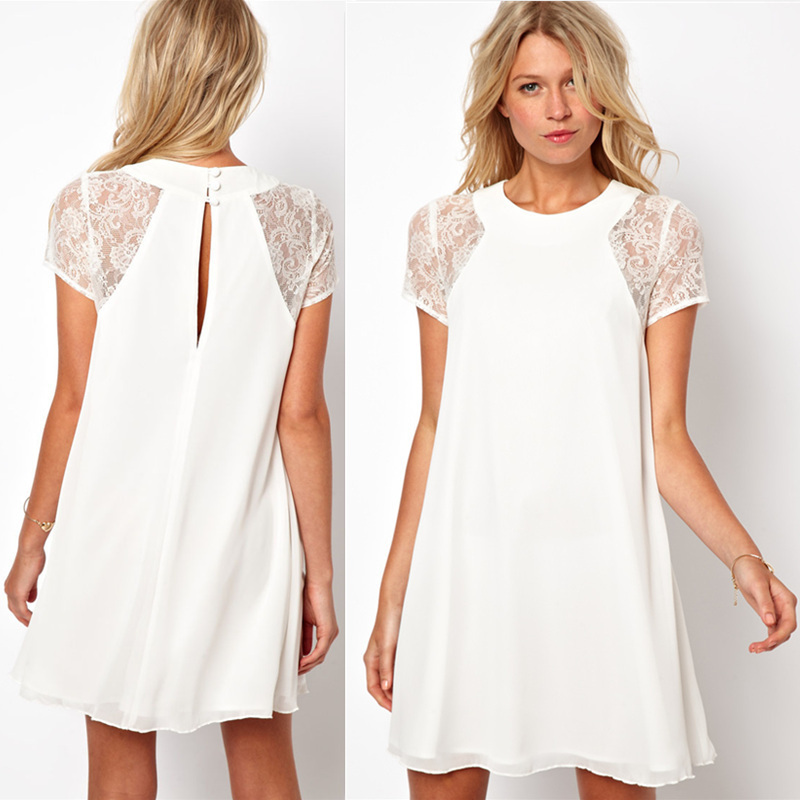 2014-spring-summer-new-women-clothing-lace-short-sleeve-white-back ...