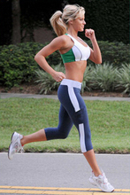 Large Size 2014 New Fashion Fitness Exercise Capri pants Slimming carry buttock women sport leggings Free