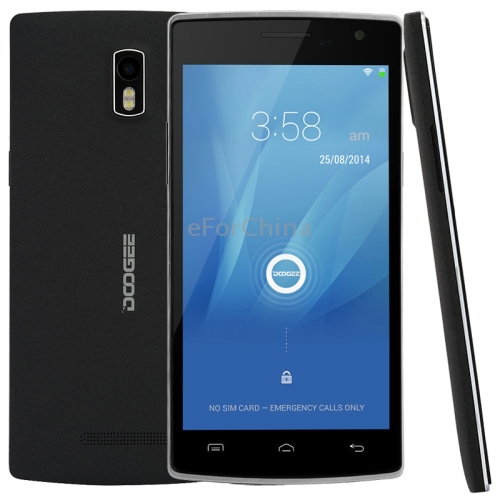 DOOGEE KISSME DG580 5 5 3G Android 4 4 Smart Phone MTK6582 Quad Core 1 3GHz