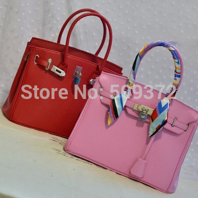 2014 bags handbags women famous brands H silver lock bag embossed High quality leather shoulder bag