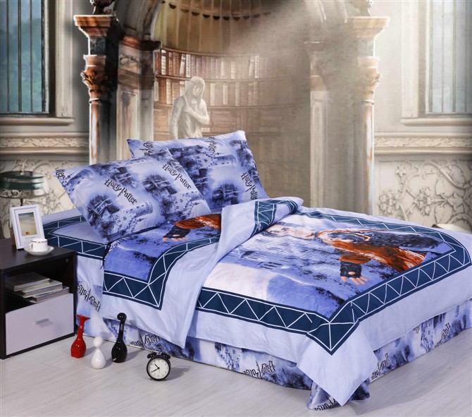 100 Cottonnew O Kity Kids Bedding Setstwil Girls Christmas Gift 100 Cottonsets Harry Potter Bedroom Set Anime Chilrd Kids Bed Girls Boys Bedding Sets Full Twin Size