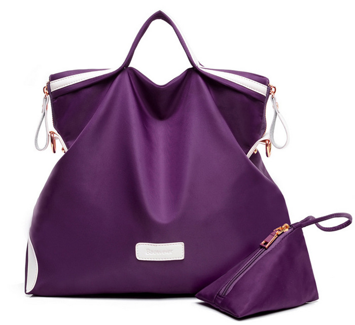 2014 New Women Nylon Shoulder Messenger bags water proof Handbags statchel Casual Tote with samll bag