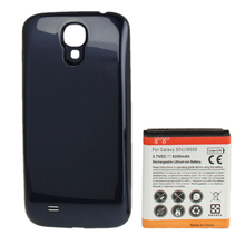 Newest Free Shipping High Quality 6200mAh Replacement Mobile Phone Battery & Cover Back Door for Samsung Galaxy S IV / i9500