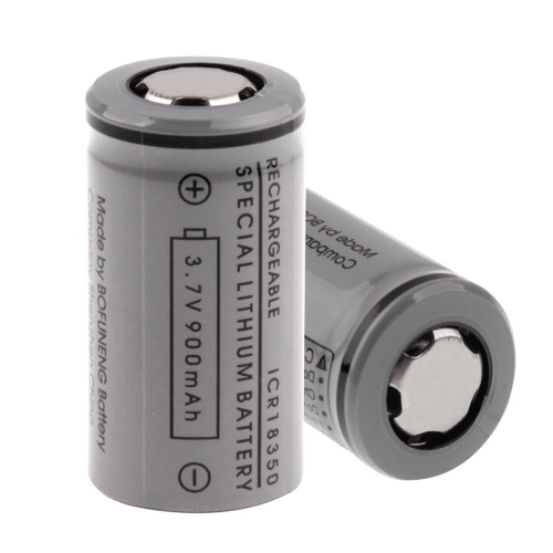 ICR 18350 900mAh 3 7V Rechargeable Li ion Battery for E cigarette