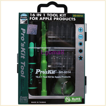 Brand ProsKit SD 9314 16 in 1 Repair Hand Tool Kit for Smartphone D381