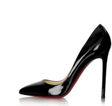 2013Plue Size35-41 10 Neon Yellow Thin Heel Pointed Loyal Blue Women’s Pumps High Heels Red Bottom Vintage Sexy Shoes for Women