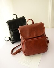 Retro backpack candy color Institute wind small backpack Macarons color bag leisure bags for middle school students
