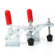 2PCS 30Kg Vertical Toggle Clamp Metal Hand Tool Holding Capacity 66Lbs GH-13009