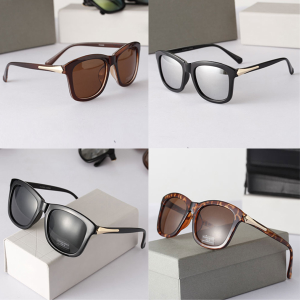 New Retro Womens Plastic Frame Square Sunglasses Unisex ...