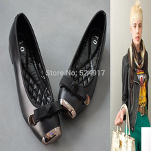 New 2014 british style vintage Lady s flats soft outsole women s shoes massage bottom loafers