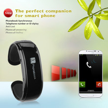 New Electronic Handsfree Anti lost Bluetooth Smart Bracelet Watch for iPhone6 Android Phones Sync Calls Music