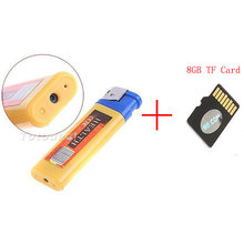 Mini Wireless Lighter Spy Camera DVR Digital Hidden Camera Camcorder Photo Video Recorder with 8GB Micro SD Card Free Shipping