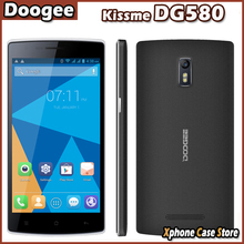 With Gift Ultra Slim 3G Original 5.5”DOOGEE KISSME DG580 1GB+8GB Android 4.4 MTK6582 Quad Core 1.3GHz Phones Dual SIM WCDMA GSM