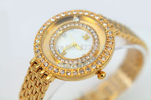 New arrived Fashion Women Wristwatch With Diamond Gold Silver Stainless Steel Lady Brand watches Top brand