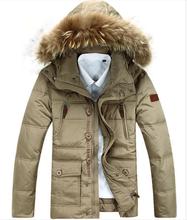 2014 Men’s Down Coat Outerwear Male Design Thickening Down Jacket Men Winter Duck Parka Jackets Men’s Winter Overcoat Outwear