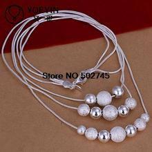 N020 hot sale! 925 Silver Necklace,Fashion Sterling Silver Jewelry Necklace for Christmas gift